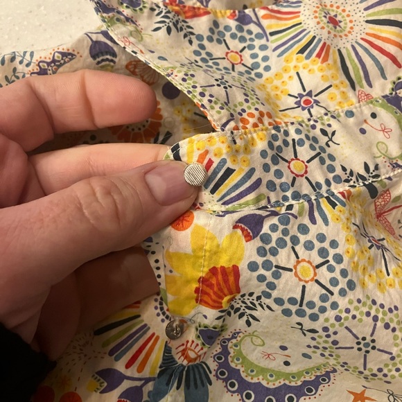 COPY - J Crew Liberty Fabric button-down shirt size 6 - Picture 9 of 9